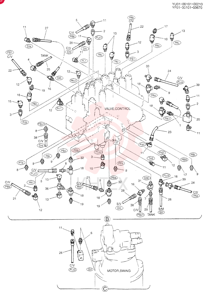 CONTROL LINES, MAIN YN06H00034F1 (2)