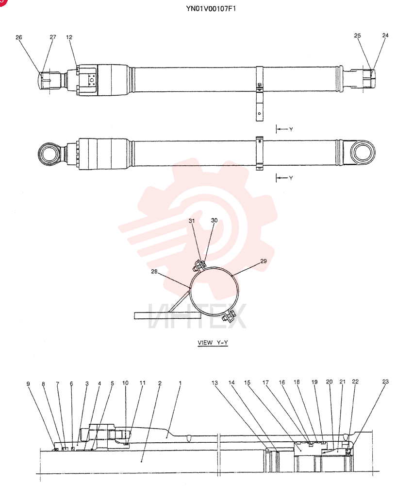 CYLINDER YN01V00107F1