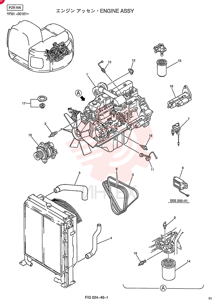 ENGINE YN02P00019F1