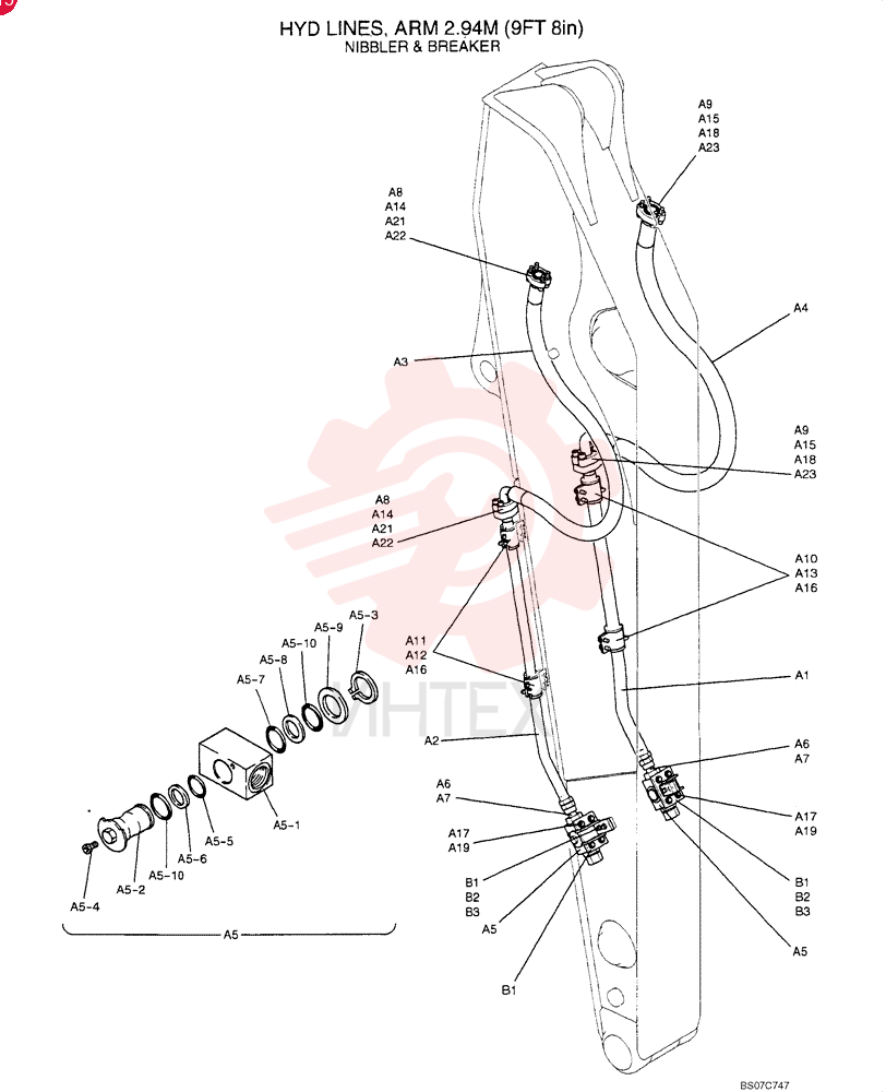 RIGID TUBE YN43H01319P1