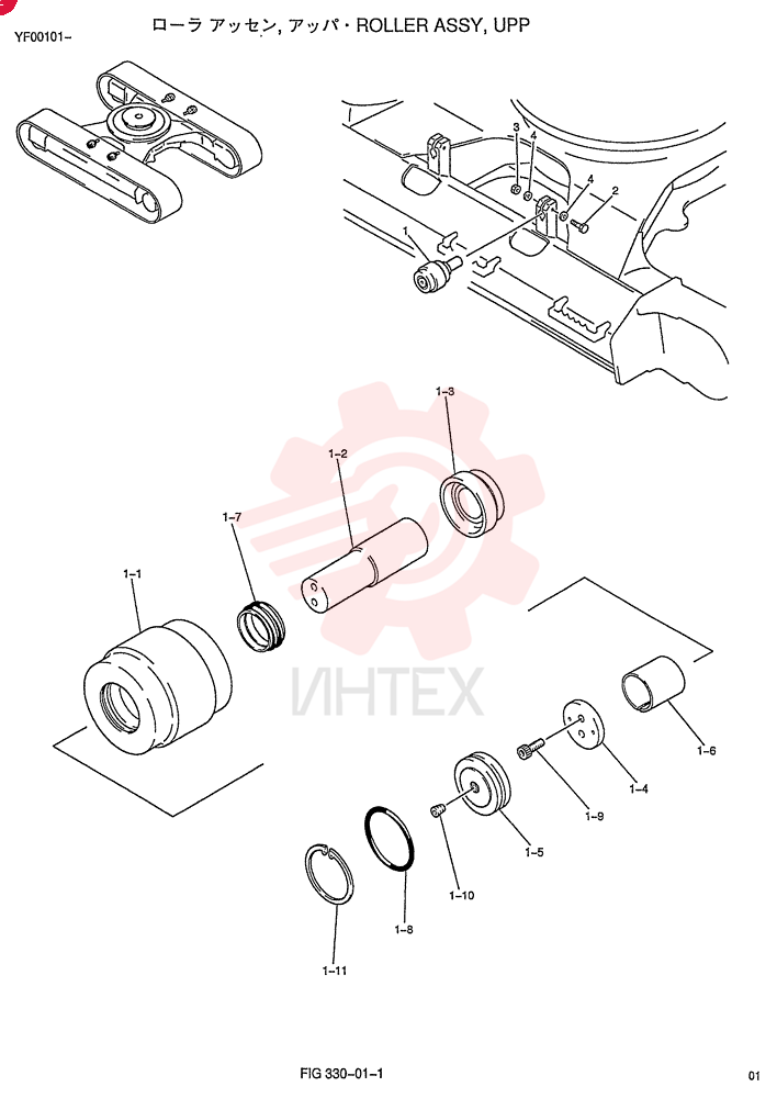ROLLER ASSY. YN64D00014F1