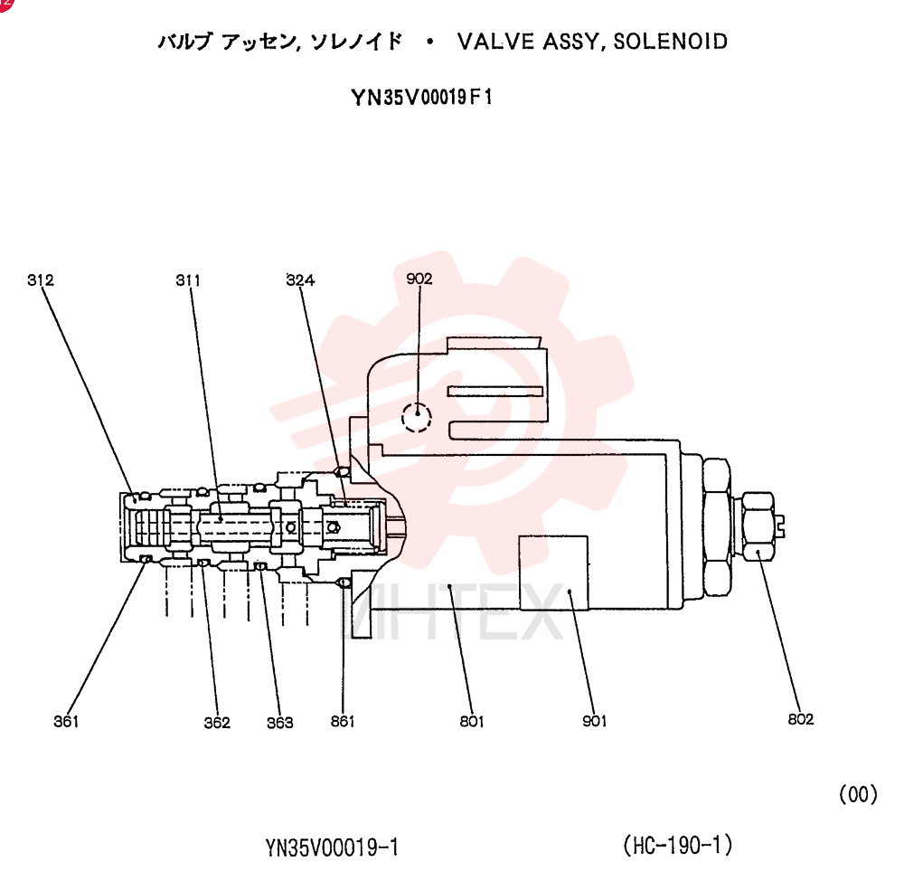 SOLENOID VALVE YN35V00019F1