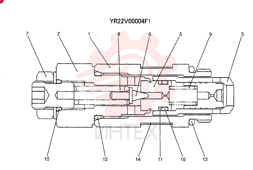 CHECK VALVE YR22V00004F1