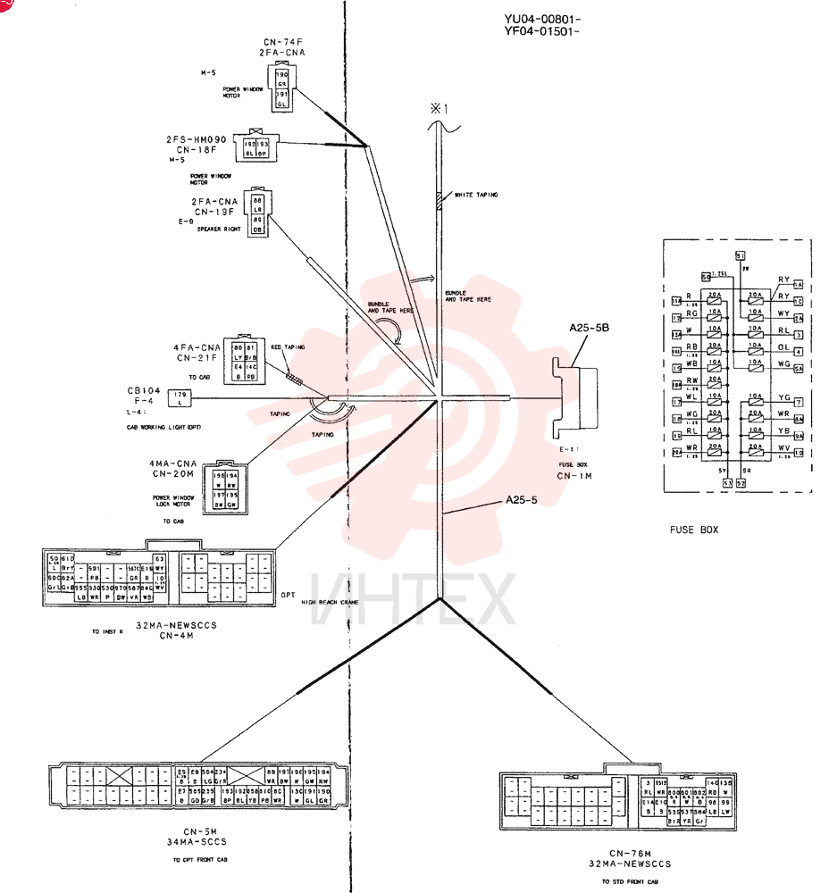 CONTROLLER ASSY, Serial Range: YU04-00801-YU04-00871 YF22E00019F1 (3)