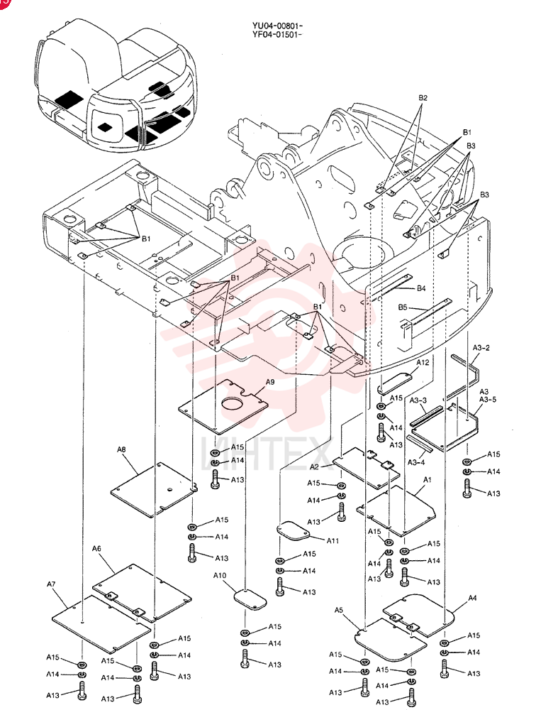 COVER ASSY, UNDER YF24C00002F1