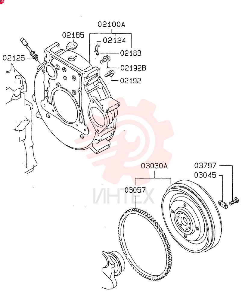 FLYWHEEL VAME088584