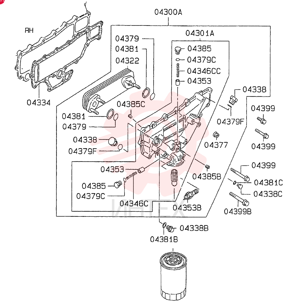 OIL COOLER VAME088521