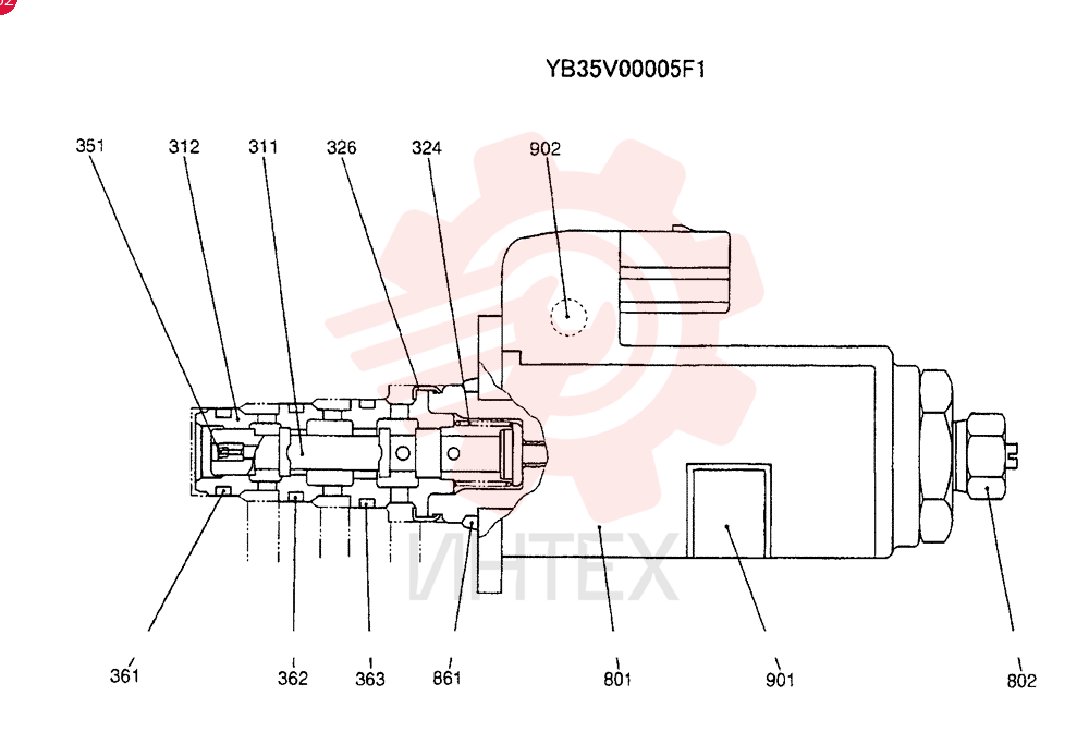 SOLENOID VALVE YB35V00005F1