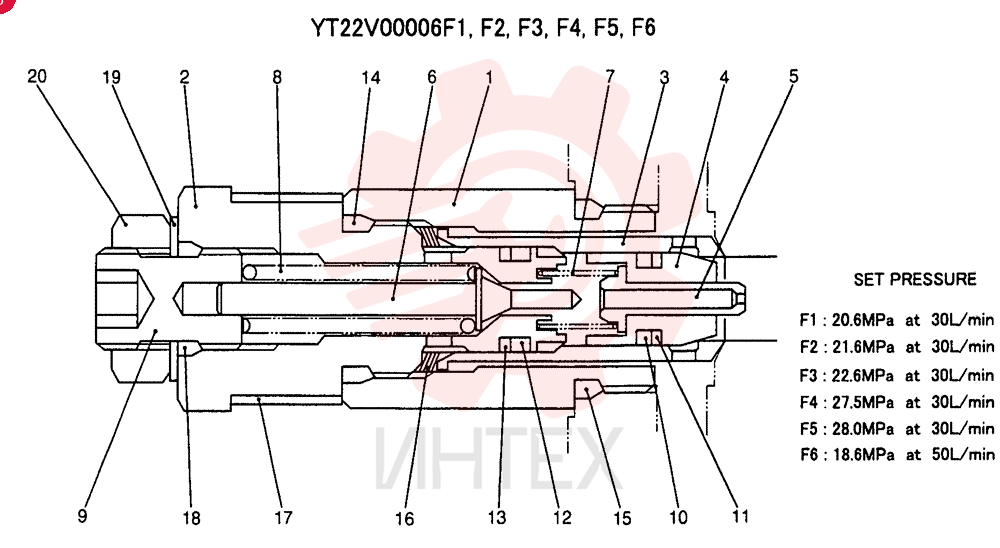 VALVE YT22V00006F1