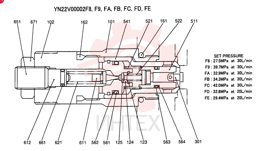 VALVE YN22V00002F8