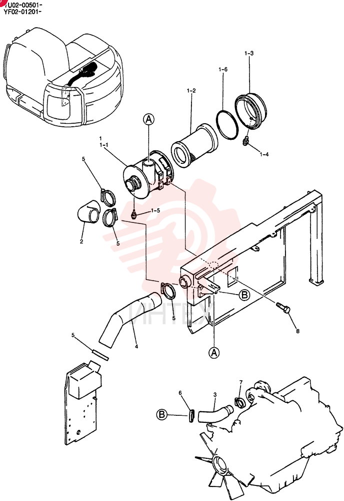 CLEANER ASSY,AIR YN11P00019F1