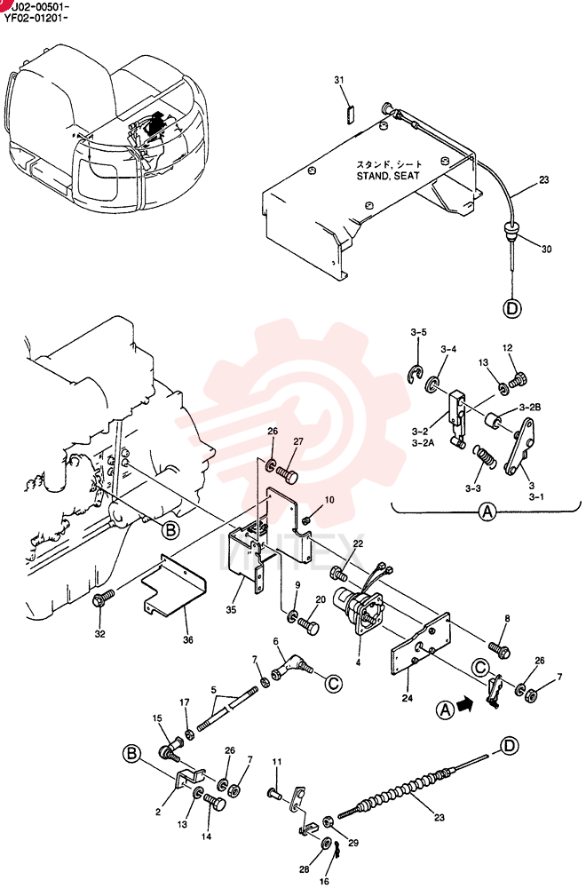CONTROL ASSY,ENGINE YF11M00002F1