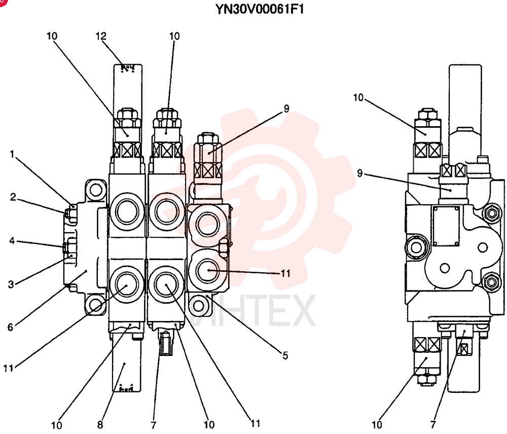 CONTROL VALVE YN30V00061F1