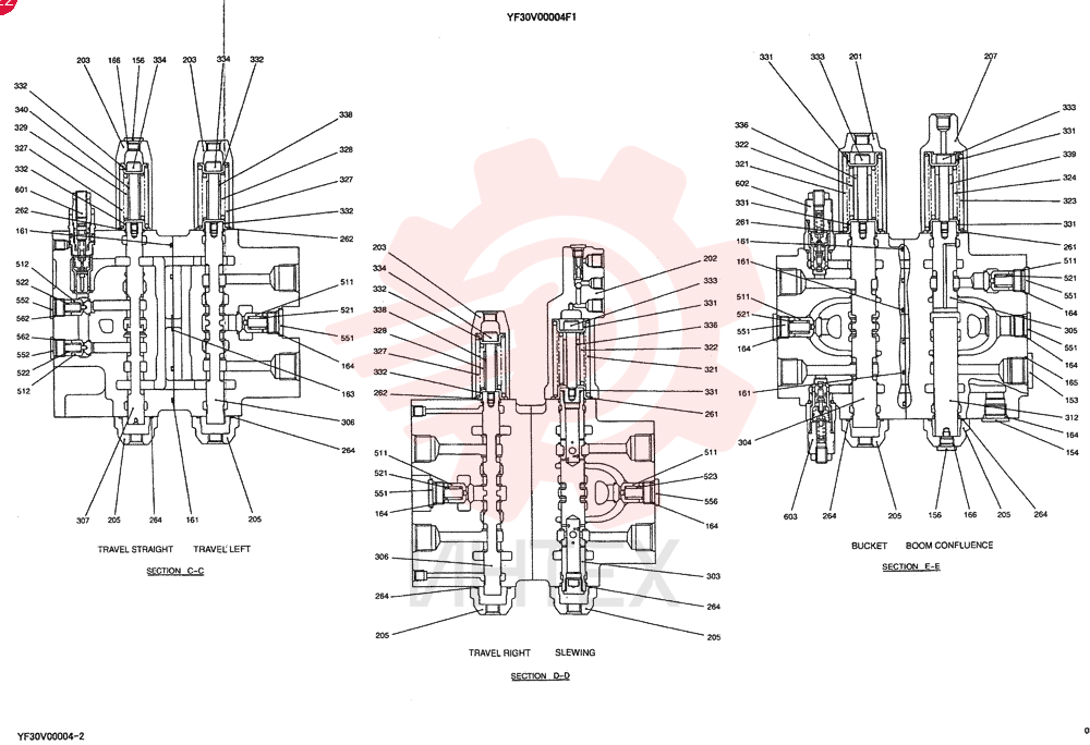 CONTROL VALVE YF30V00004F1 (2)
