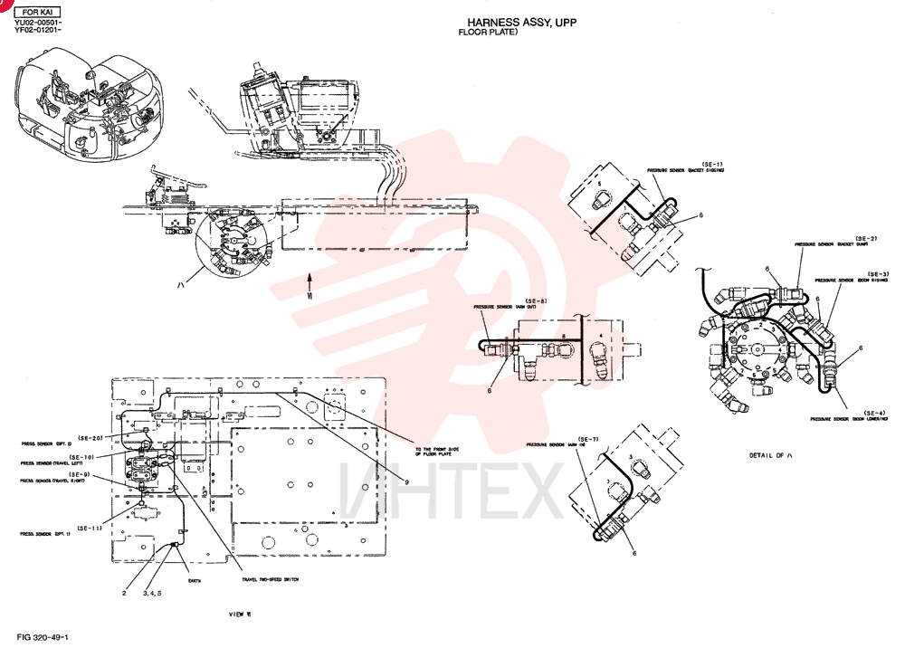 HARNESS ASSY, UPP YF13E00004F3 (2)