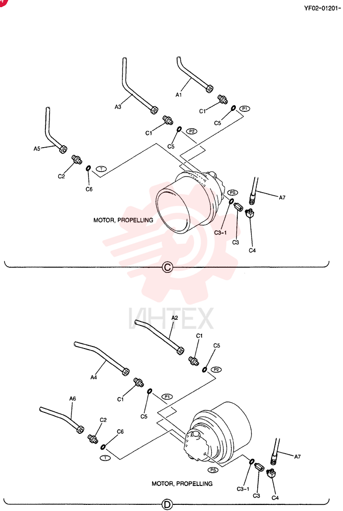 HYD LINES,LOW LQ02H00023F1 (1)