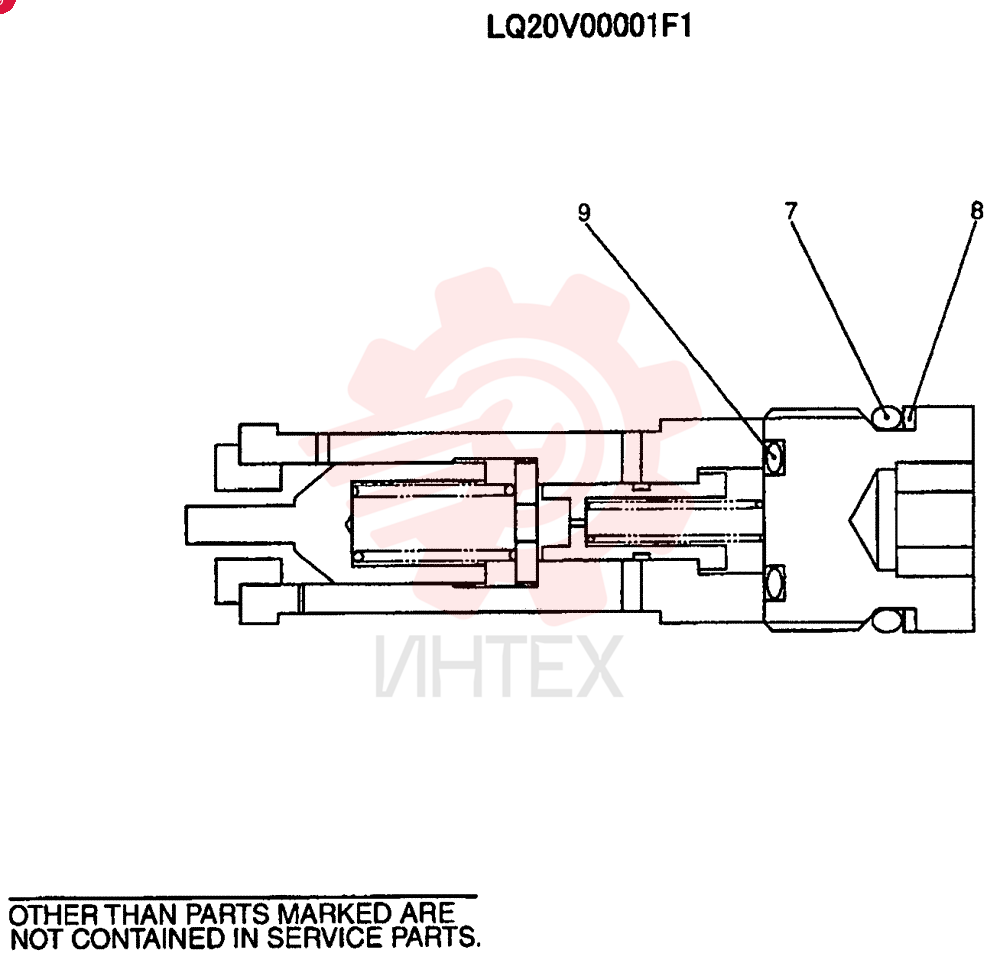 HYDRAULIC VALVE LQ20V00001F1