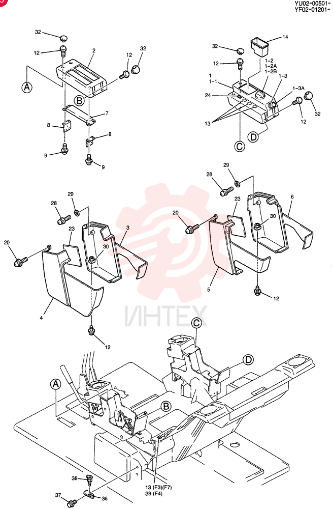 PANEL ASSY, INSTRUMENT (STD) YY17H00009F3 (2)