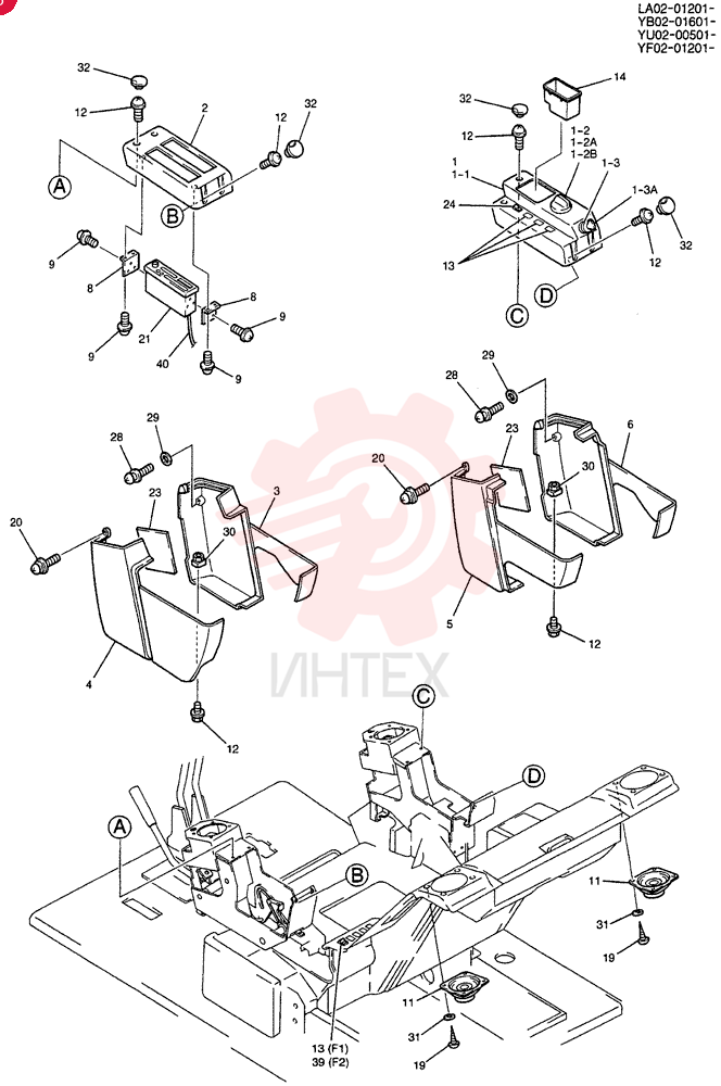 PANEL ASSY, INSTRUMENT (STD) YY17M00009F1 (2)