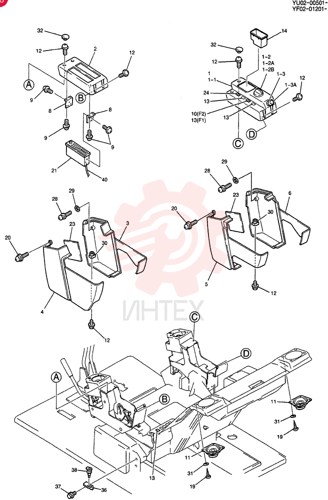PANEL ASSY, INSTRUMENT (STD) YB17M00002F1 (2)