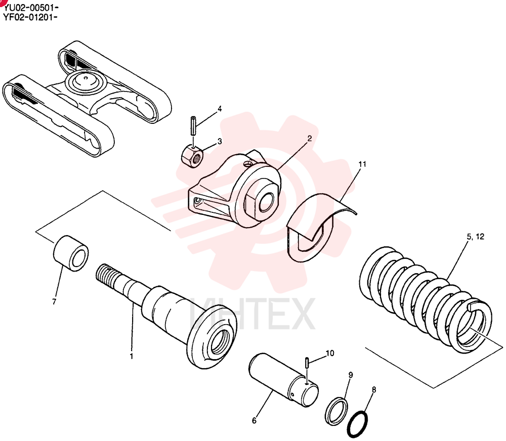 SHOCK ABSORBER LQ54D00006F1
