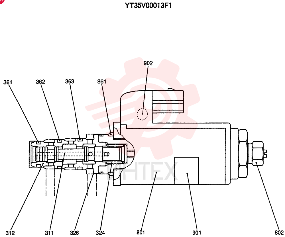SOLENOID VALVE YT35V00013F1