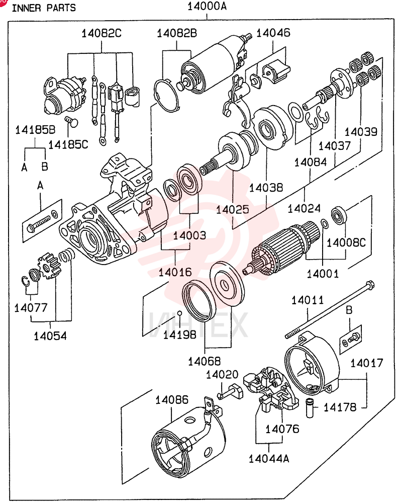 STARTER MOTOR VAME049303 (2)