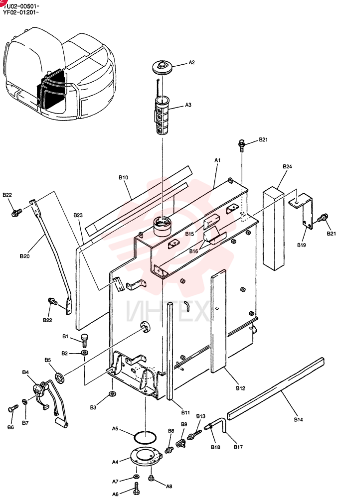 TANK ASSY, FUEL YF20P00002F1