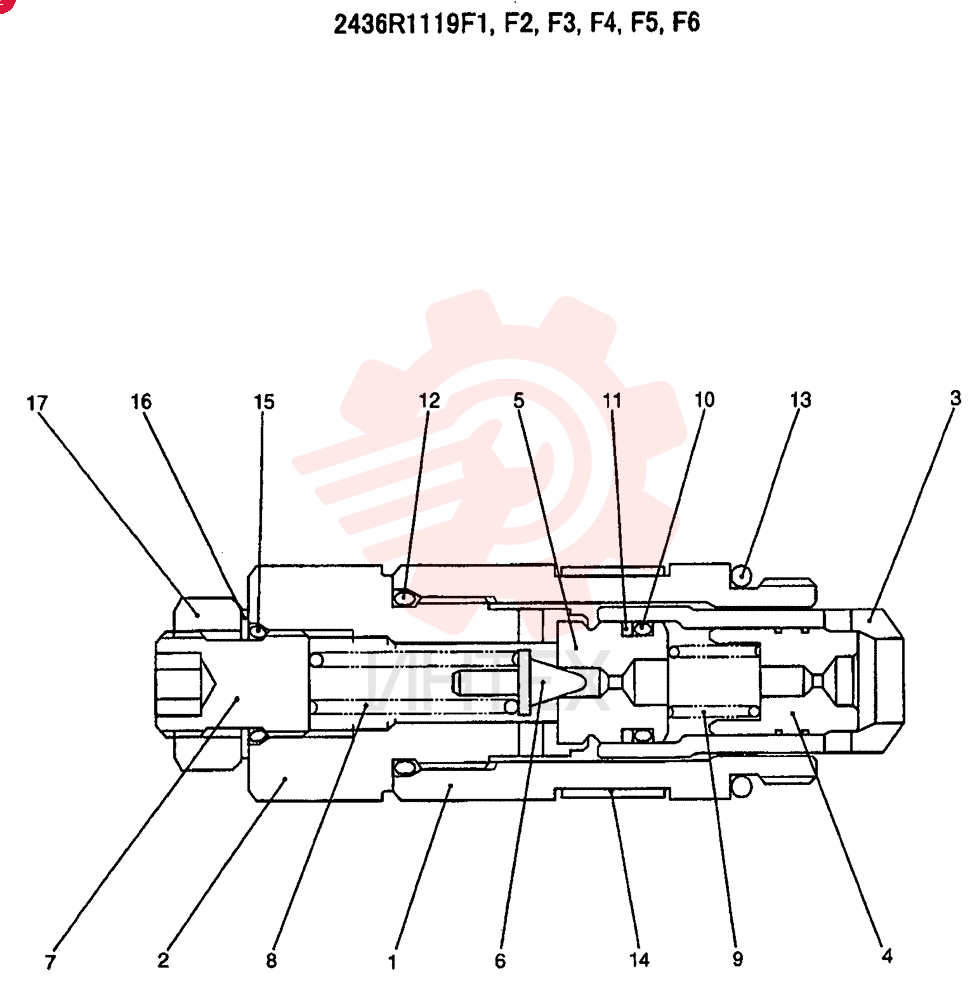VALVE 2436R1119F1