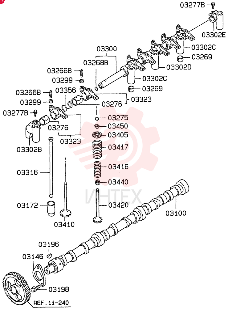 CAMSHAFT VAME300143