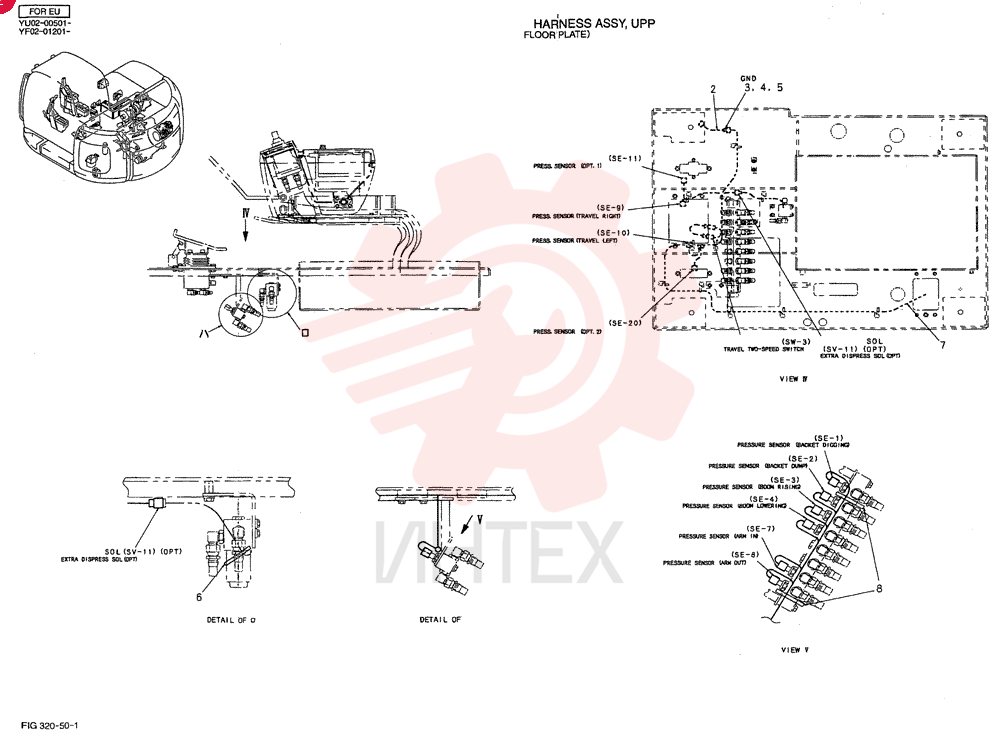 HARNESS ASSY, UPP YF13E00004F2 (1)