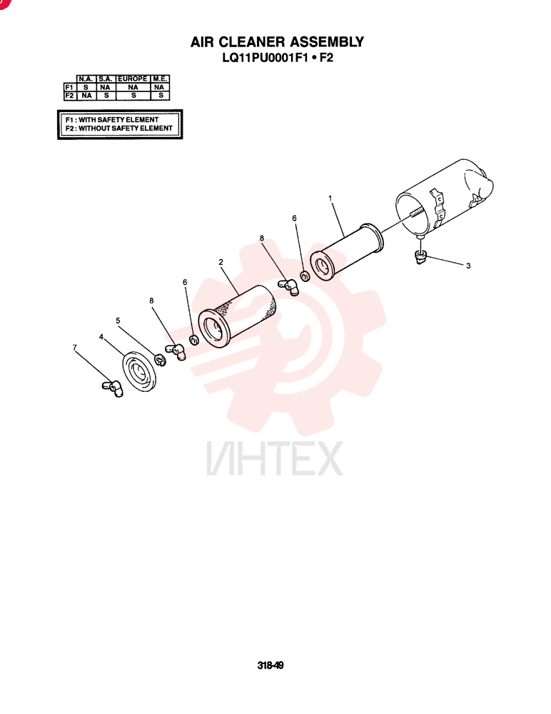 AIR CLEANER LQ11PU0001F1