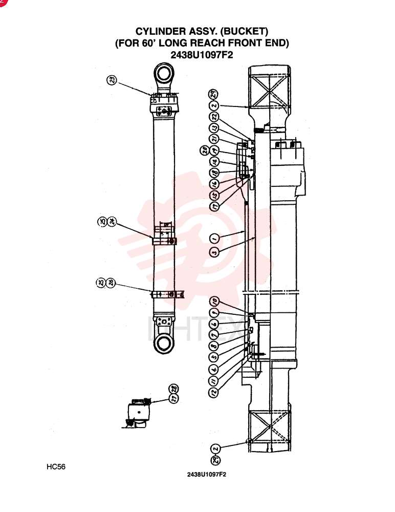 CYLINDER 2438U1097F2