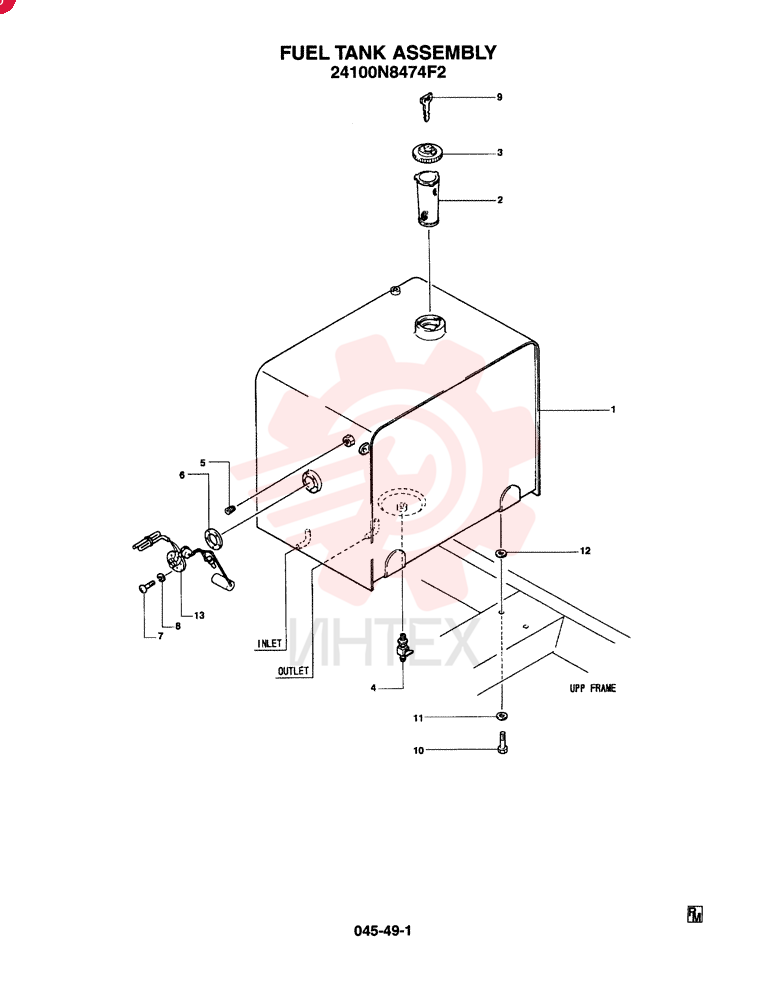 FUEL TANK LQ20PU0001P1