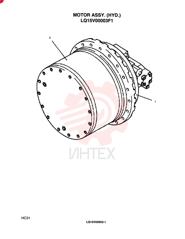 HYDRAULIC MOTOR LQ15V00003F1 (2)