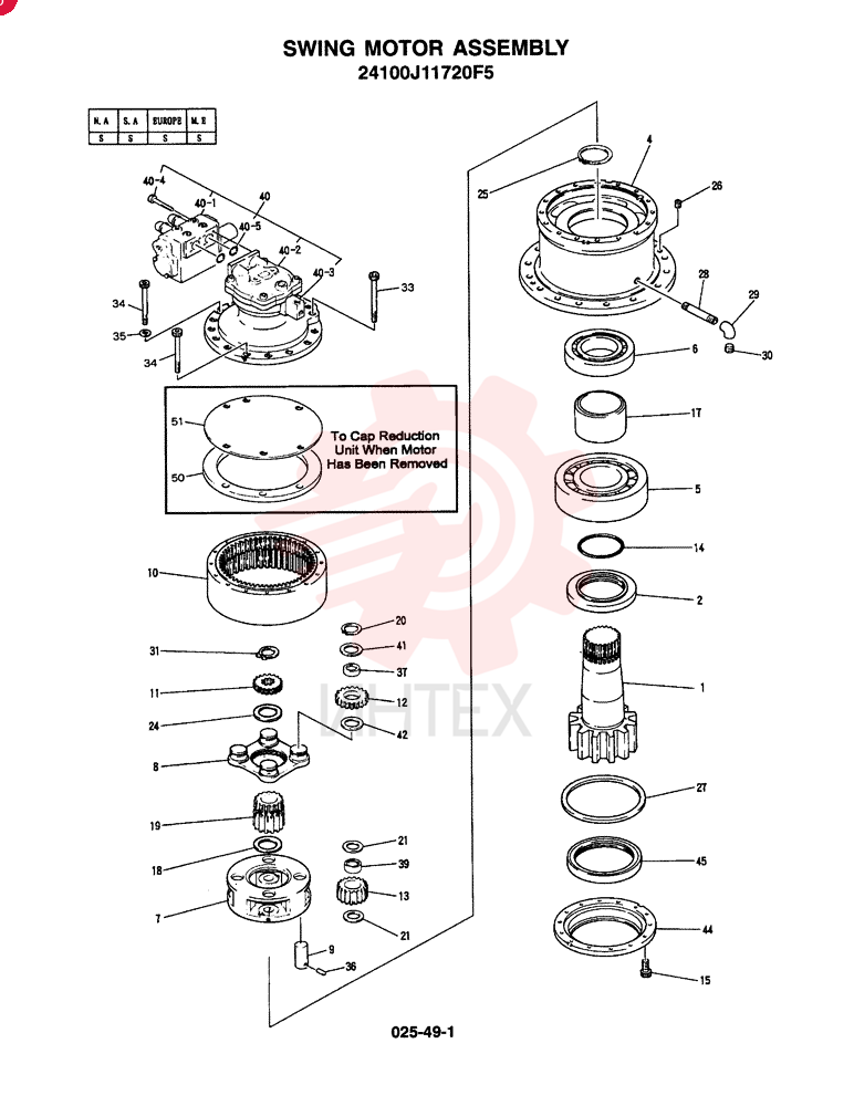 MOTOR 24100J11720F5