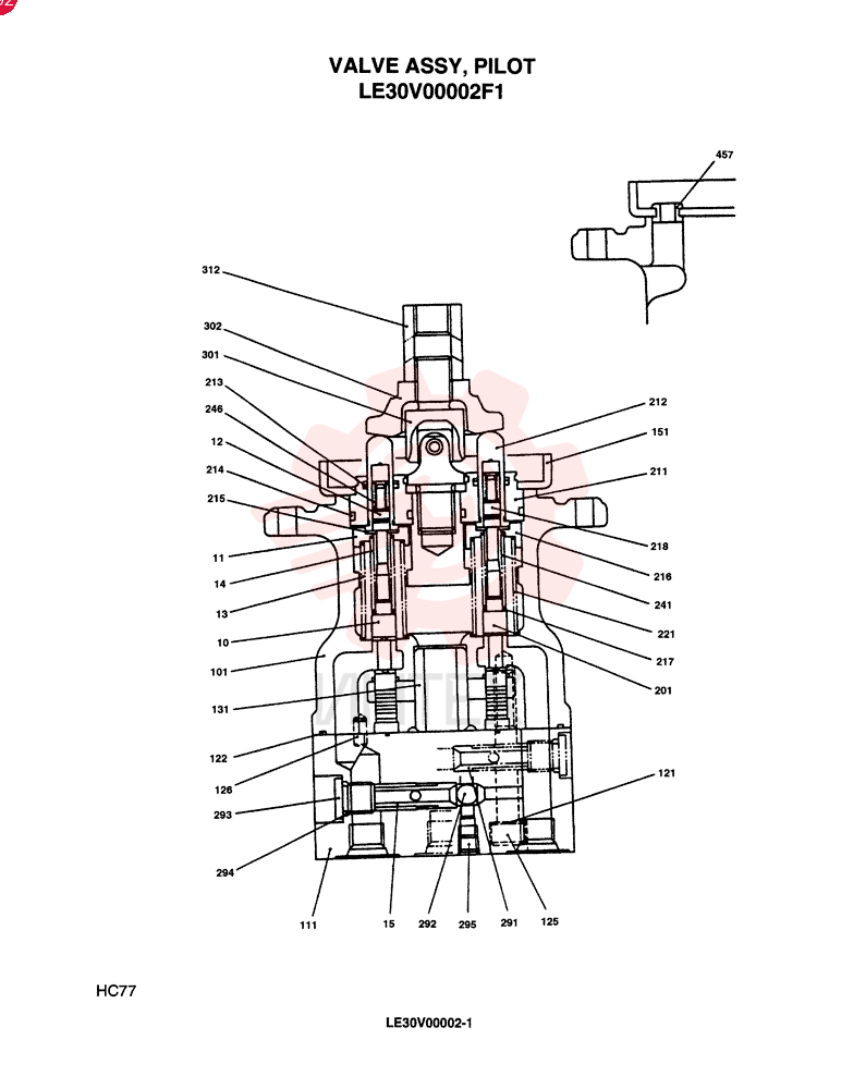 PILOT VALVE LE30V00002F1