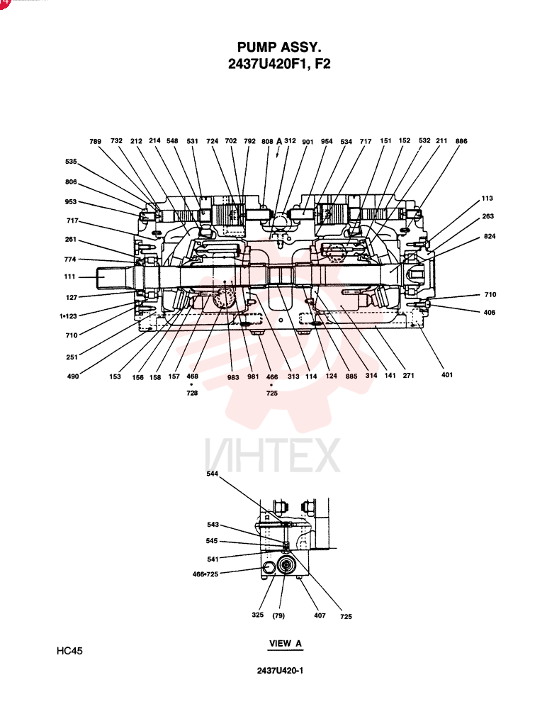 PUMP 2437U420F1