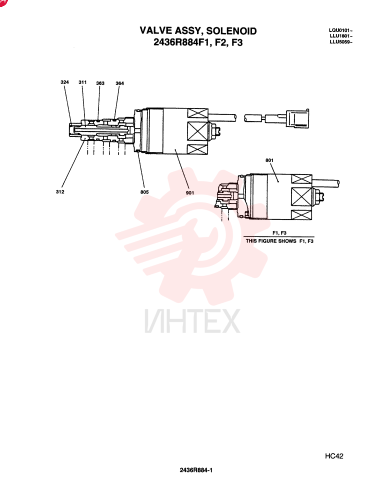 VALVE 2436R884F1