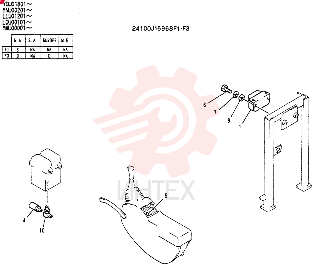 ALARM ASSY 24100J16968F1