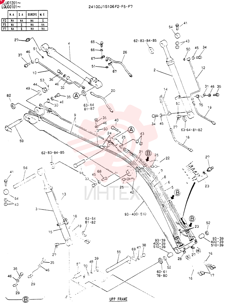BOOM ASSY, 6. 02M 24100J15106F2