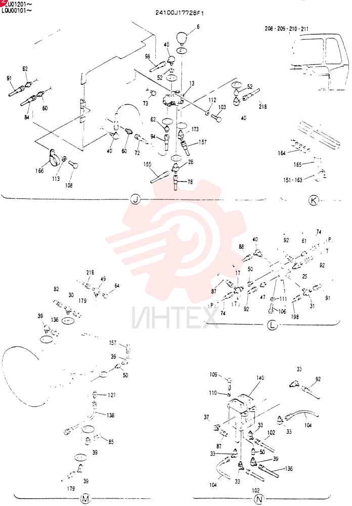 CONTROL ASSY, REMOTE 24100J17728F1 (1)