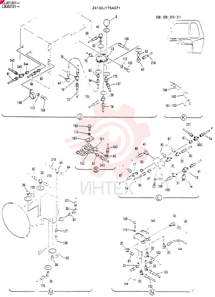 CONTROL ASSY, REMOTE 24100J17540F1 (2)