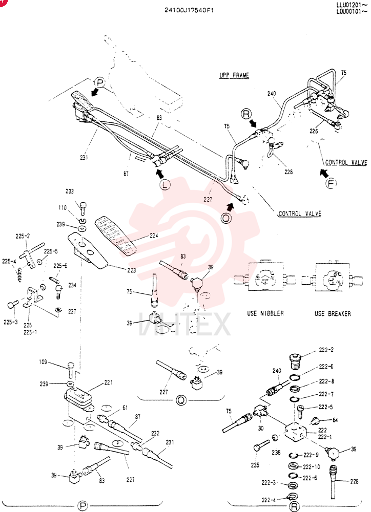 CONTROL ASSY, REMOTE 24100J17540F1 (1)