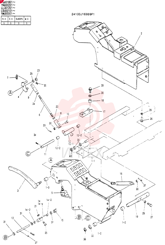 CONTROL UNIT 24100J16999F1