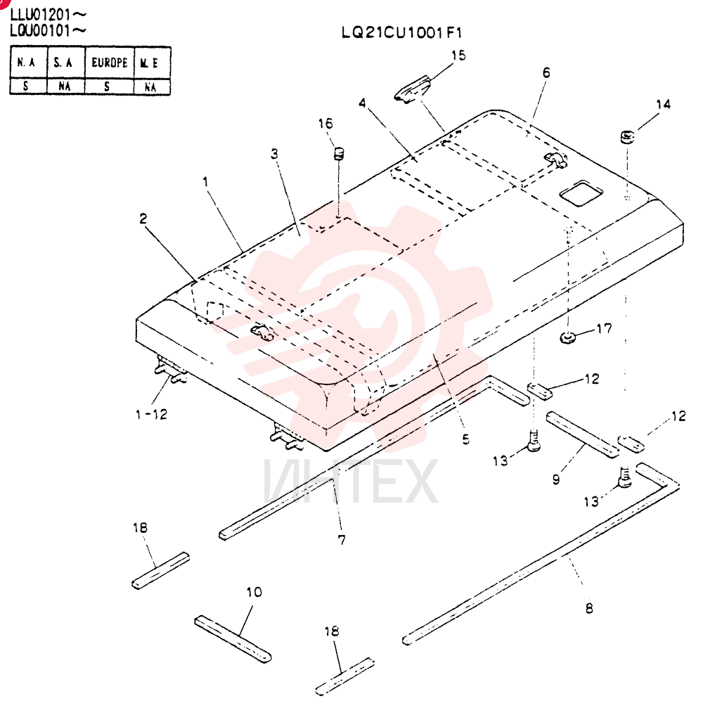 COVER LQ21CU1001F1