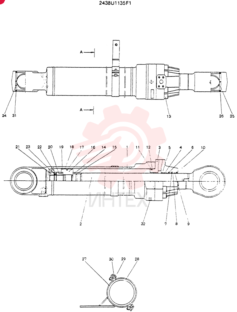 CYLINDER 2438U1135F1