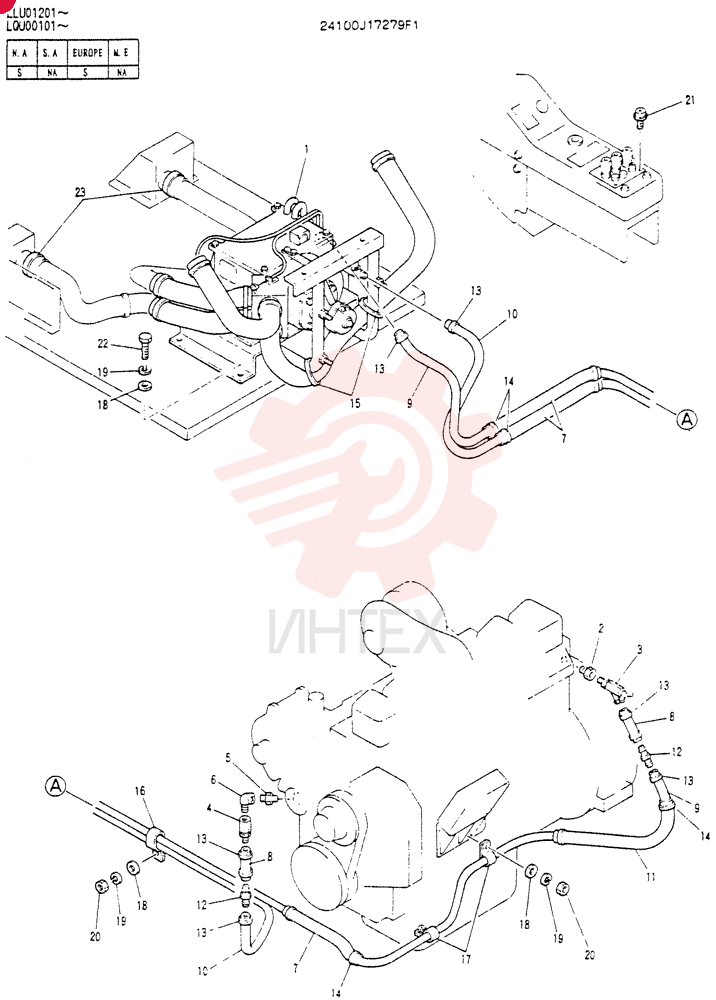 HEATER & DEFROSTER 24100J17279F1