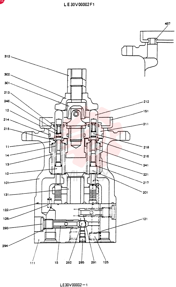 PILOT VALVE LE30V00002F1
