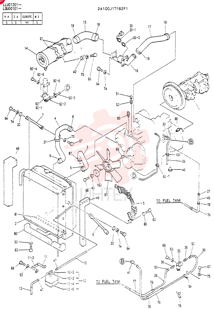 POWER PLANT ASSY 24100J17182F1 (2)